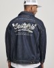 Мъжко дънково яке в цвят индиго Southpole Script Denim Jacket raw indigo, Southpole, Якета Пролет / Есен - Complex.bg