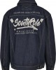 Мъжко дънково яке в цвят индиго Southpole Script Denim Jacket raw indigo, Southpole, Якета Пролет / Есен - Complex.bg