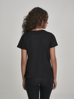 Дамска тениска Mister Tee Road To Space Box в черен цвят