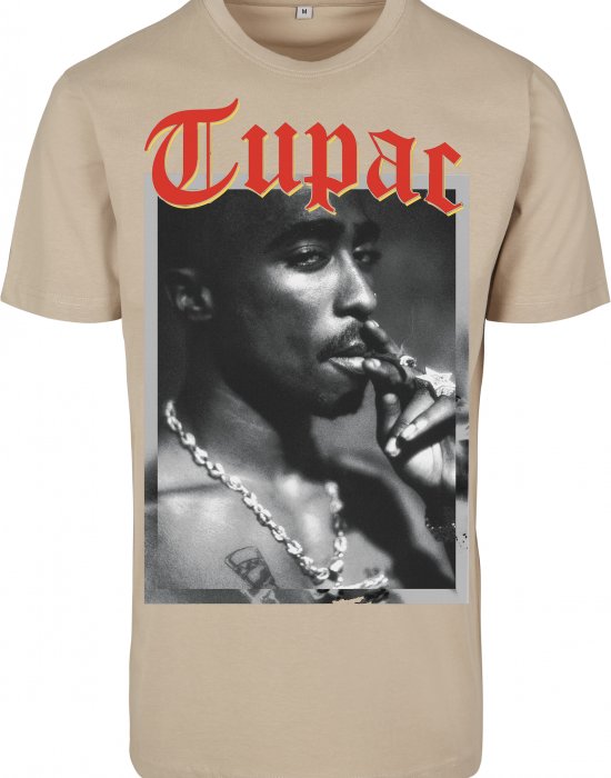 Мъжка тениска Mister Tee Tupac California Love Tee sand, 2Pac, Тениски - Complex.bg