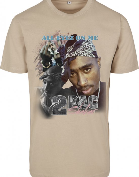 2Pac / Tupac Show Middle Finger & All Eyez On Me Тениска Mister Tee, 2Pac, Тениски - Complex.bg