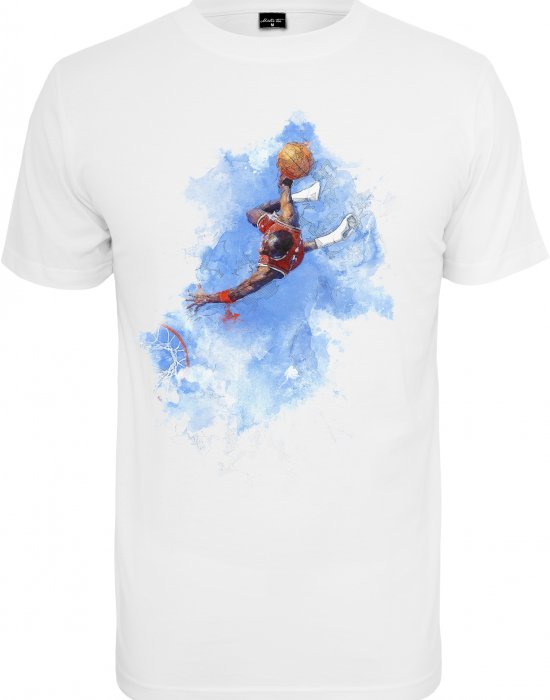 Мъжка тениска в бял цвят Mister Tee Basketball Clouds Tee white, Mister Tee, Тениски - Complex.bg