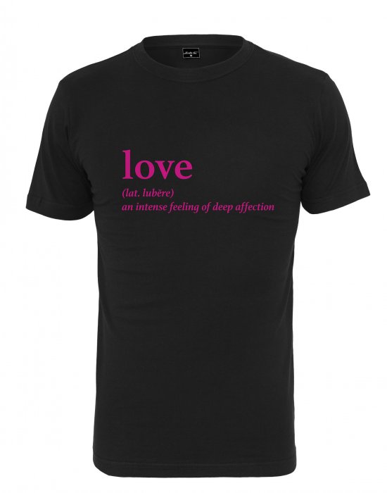 Дамска тениска Love Definition в черен цвят, Mister Tee, Тениски - Complex.bg