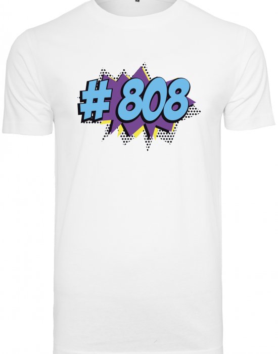 Мъжка тениска в бял цвят Mister Tee 808 Pop Tee white, Mister Tee, Тениски - Complex.bg