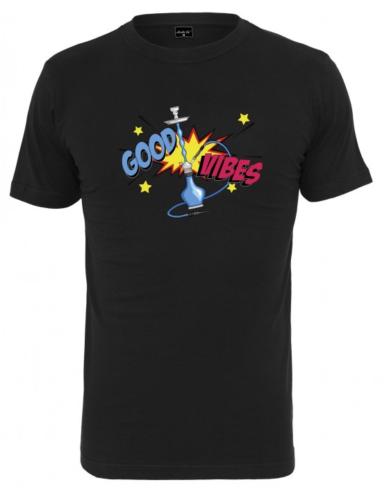 Мъжка тениска в черен цвят Mister Tee Good Vibes Tee black, Mister Tee, Тениски - Complex.bg