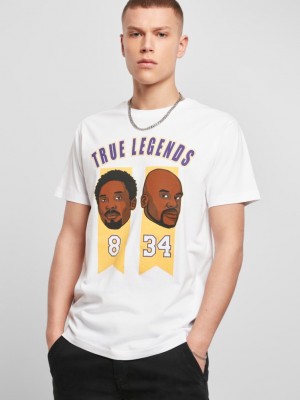 Мъжка тениска в бял цвят Mister Tee True Legends 2.0 Tee white