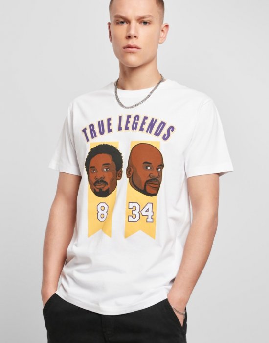 Мъжка тениска в бял цвят Mister Tee True Legends 2.0 Tee white, Mister Tee, Тениски - Complex.bg