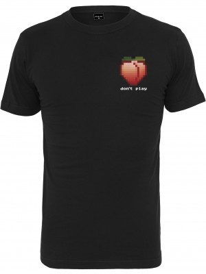 Мъжка тениска в черен цвят Mister Tee Don?t Play Tee black 