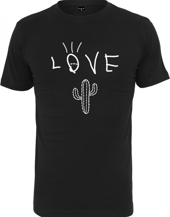 Мъжка тениска в черен цвят Mister Tee Love Cactus Tee black, Mister Tee, Тениски - Complex.bg