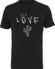 Мъжка тениска в черен цвят Mister Tee Love Cactus Tee black, Mister Tee, Тениски - Complex.bg