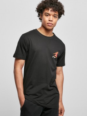 Мъжка тениска в черен цвят Mister Tee Small Basketball Player Tee black 