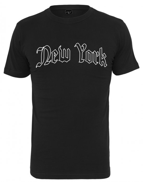 Мъжка тениска в черен цвят MIster Tee New York Wording Tee black, Mister Tee, Тениски - Complex.bg