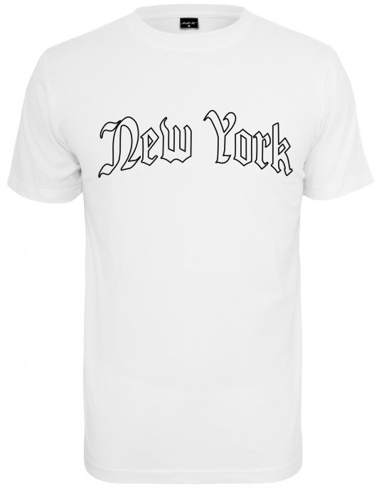 Мъжка тениска в бял цвят Mister Tee New York Wording Tee white, Mister Tee, Тениски - Complex.bg