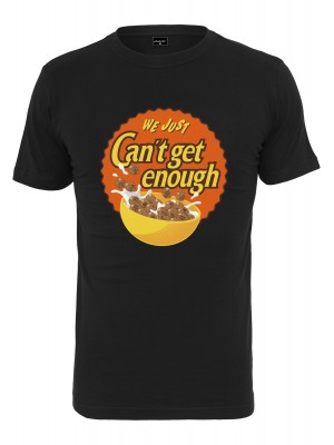 Мъжка тениска в черен цвят Mister Tee Can?t Get Enough Tee black 