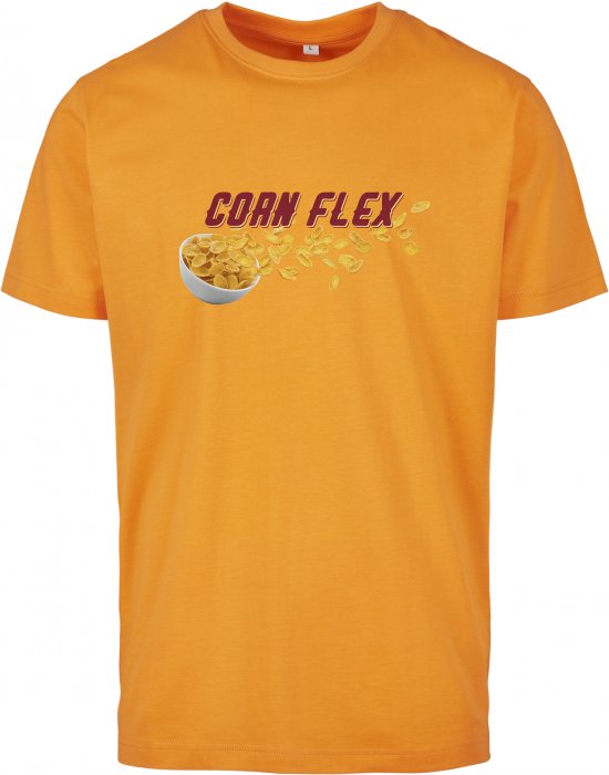 Мъжка тениска в оранжев цвят Mister Tee Corn Flex Tee paradise orange, Mister Tee, Тениски - Complex.bg
