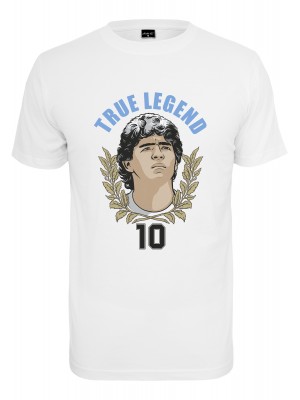 Мъжка тениска в бял цвят Mister Tee True Legends Number 10 Tee white 
