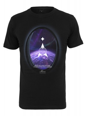 Мъжка тениска в черен цвят Mister Tee Alien Planet Tee black 
