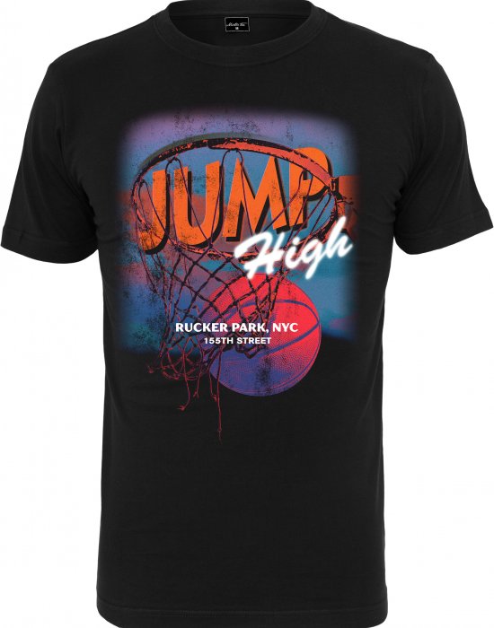 Мъжка тениска в черен цвят Mister Tee Jump High  Tee black, Mister Tee, Тениски - Complex.bg