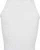 Дамски топ в бял цвят Urban Classics Ladies Rib Turtleneck Cropped Top white, Urban Classics, Топове - Complex.bg