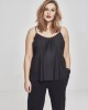 Дамски потник в черен цвят Urban Classics Ladies Jersey Slip Top black, Urban Classics, Топове - Complex.bg