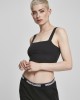 Дамски топ в черен цвят Urban Classics  Ladies Cropped Top black, Urban Classics, Топове - Complex.bg