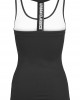 Дамски потник в бял цвят Urban Classics Ladies Sports Top wht/blk, Urban Classics, Топове - Complex.bg