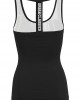 Дамски потник в черно и бяло Urban Classics Ladies Graphic Sports Top black/white, Urban Classics, Топове - Complex.bg