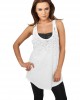 Дамски потник в бял леопардов десен Urban Classics Ladies Long Leo Print Loose Tank wht/blk, Urban Classics, Топове - Complex.bg