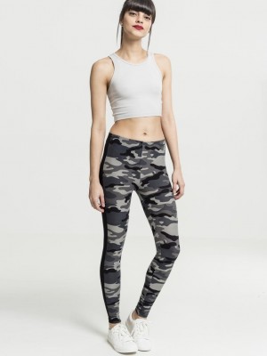 Дамски топ в сив цвят Urban Classics Ladies Rib Cropped Top grey 