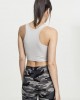 Дамски топ в сив цвят Urban Classics Ladies Rib Cropped Top grey, Urban Classics, Топове - Complex.bg