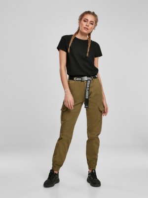 Дамска класическа тениска в черен цвят Urban Classics Ladies Basic Box Tee black 