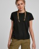 Дамска класическа тениска в черен цвят Urban Classics Ladies Basic Box Tee black, Urban Classics, Тениски - Complex.bg