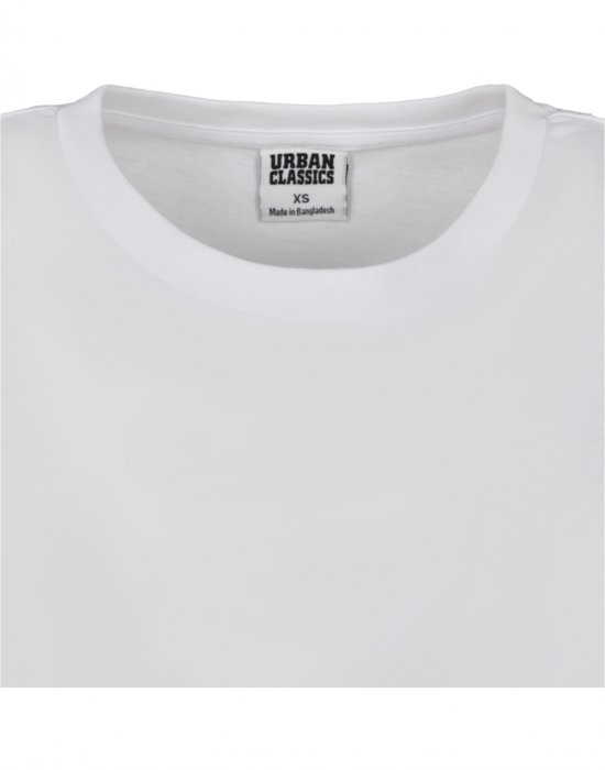 Дамска класическа тениска в бял цвят Urban Classics Ladies Basic Box Tee white, Urban Classics, Тениски - Complex.bg