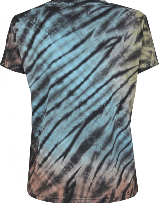 Дамска тениска Urban Classics Ladies Tie Dye Boyfriend Tee black, Urban Classics, Тениски - Complex.bg