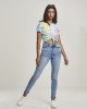 Дамска тениска в нежни пастелни цветове Urban Classics Ladies Tie Dye Boyfriend Tee pastel, Urban Classics, Тениски - Complex.bg