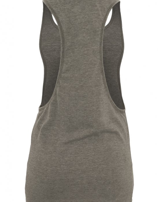 Дамски потник в цвят маслина Urban Classics Ladies Loose Burnout Tank olive, Urban Classics, Топове - Complex.bg