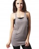 Дамски потник в цвят маслина Urban Classics Ladies Loose Burnout Tank olive, Urban Classics, Топове - Complex.bg