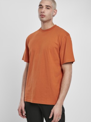 Мъжка тениска в кафяво Urban Classics Tall Tee 