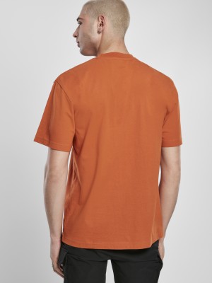 Мъжка тениска в кафяво Urban Classics Tall Tee 