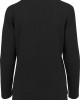 Дамска блуза в черен цвят Urban Classics Ladies Athletic Interlock Crewneck black, Urban Classics, Блузи - Complex.bg