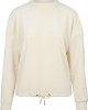 Дамска кадифена блуза в пясъчен цвят Urban Classics Ladies Oversized Velvet Crew sand, Urban Classics, Блузи - Complex.bg