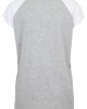 Дамска тениска с реглан ръкави в сиво и бяло Urban Classics Ladies Contrast Raglan Tee grey/white, Urban Classics, Тениски - Complex.bg