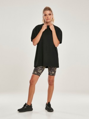 Дамска тениска в черен цвят Urban Classics Ladies Oversized Boyfriend Tee black 