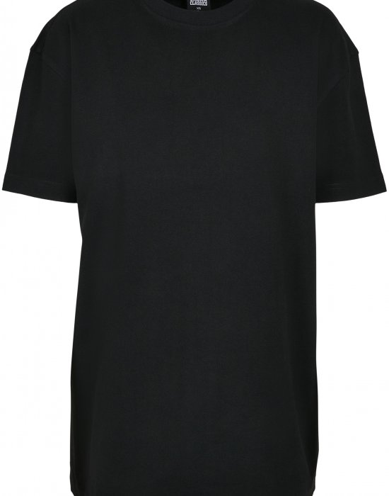 Дамска тениска в черен цвят Urban Classics Ladies Oversized Boyfriend Tee black, Urban Classics, Тениски - Complex.bg