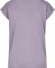 Дамска тениска в лилав цвят Urban Classics Ladies Extended Shoulder Tee dustypurple, Urban Classics, Тениски - Complex.bg