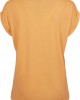 Дамска тениска в оранжев цвят Urban Classics Ladies Extended Shoulder Tee papaya, Urban Classics, Тениски - Complex.bg