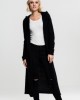 Дамска жилетка в черен цвят Urban Classics Ladies Hooded Feather Cardigan black, Urban Classics, Жилетки - Complex.bg