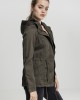 Дамска парка в масленозелен цвят Urban Classics Ladies Basic Cotton Parka olive, Urban Classics, Якета - Complex.bg