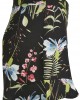 Дамски къси панталони в десен на цветя Urban Classics Ladies Resort Shorts black flower, Urban Classics, Къси панталони - Complex.bg