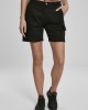 Дамски къси карго панталони в черен цвят Urban Classics Ladies High Waist Cargo Shorts black, Urban Classics, Къси панталони - Complex.bg